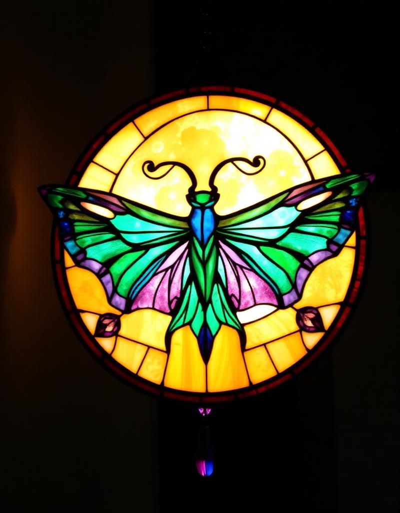 Stained Glass Spell Window