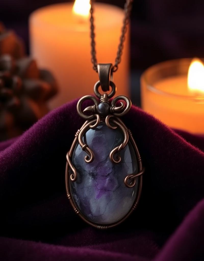 Moth Heart Pendant